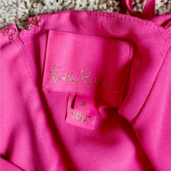 Lilly Pulitzer Women’s Alisa Wrap Dress in Aura Pink. Size 4. Like-New! - Picture 8 of 15